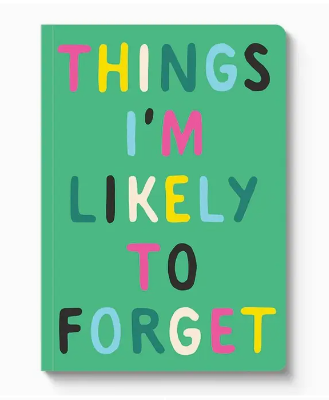 A5 Smooth Soft Cover Notebook-Things I'm Likely To Forget