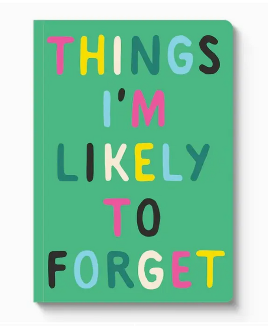 A5 Smooth Soft Cover Notebook-Things I'm Likely To Forget