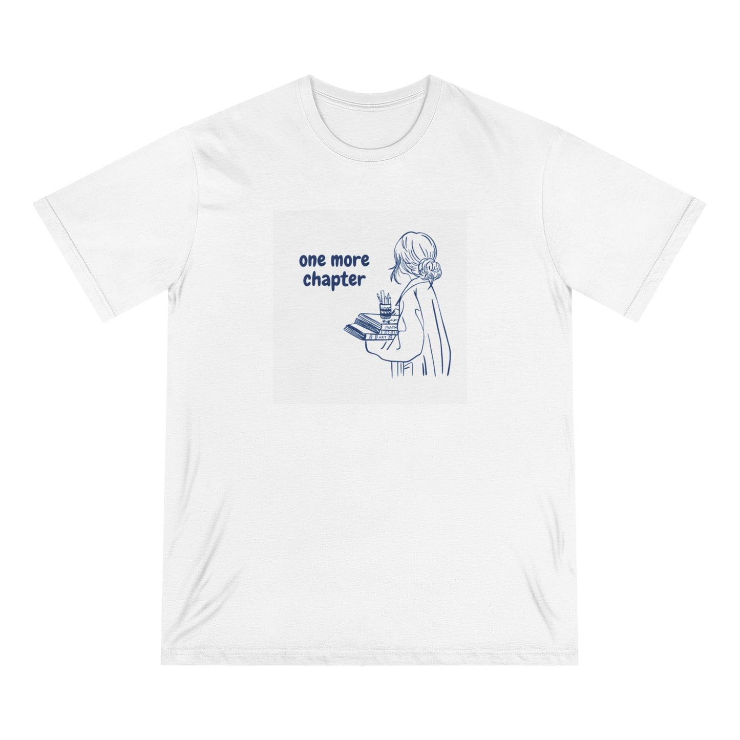 Book Lover's T-Shirt - One More Chapter Tee, Reading Gift, Literary Apparel, Cozy Outfit, Bookworm Style