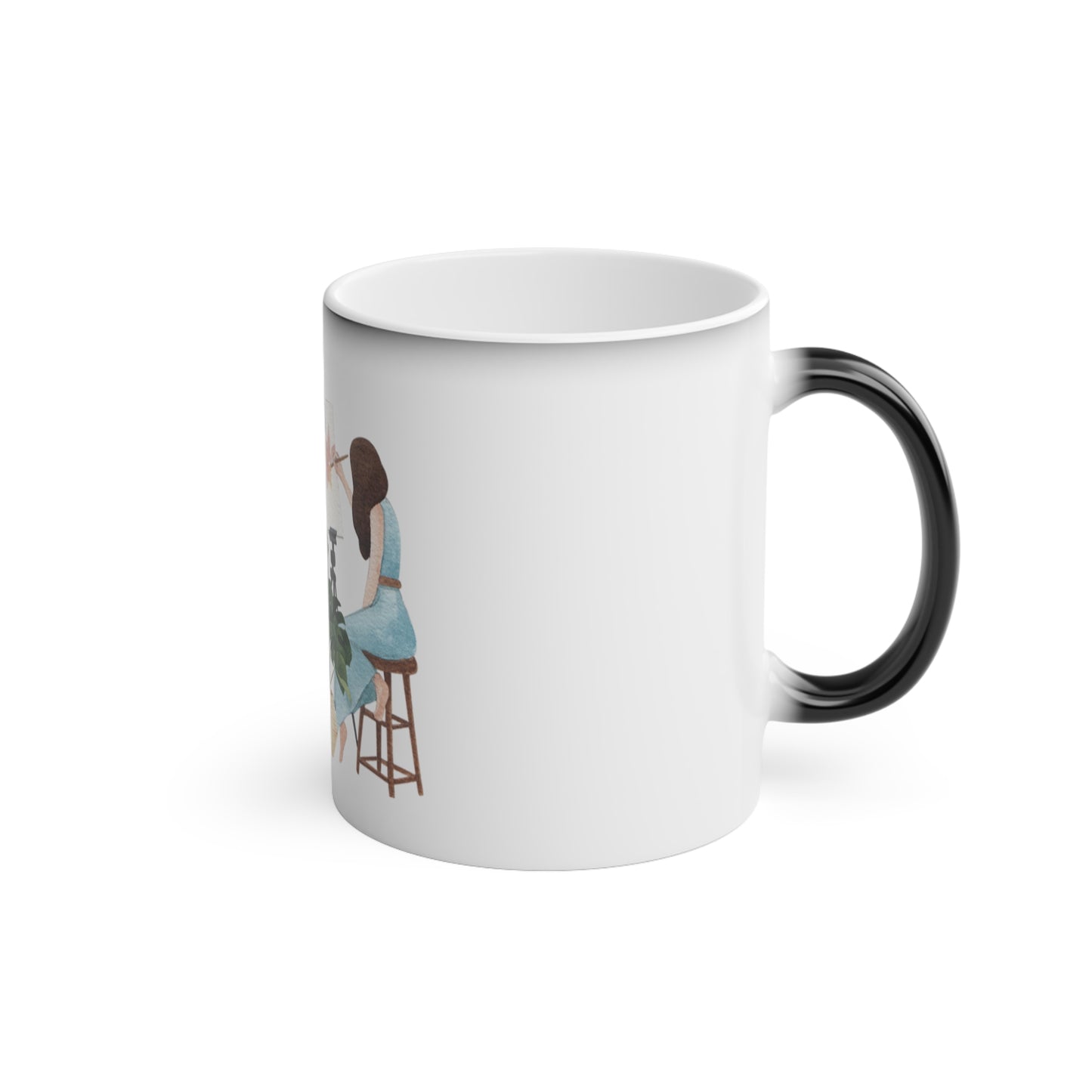 Art Over Algorithms Magic Mug | Creative Gift for Artists, Home Office Decor, Coffee Lover's Gift, Unique Art Mug, Thoughtful Present