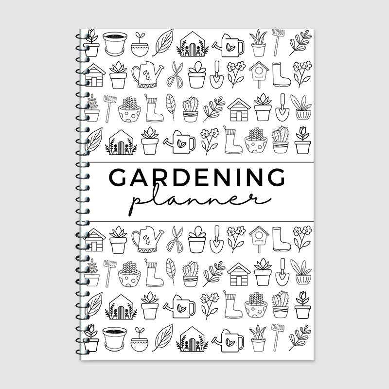 NNEDSZ 2-Pack Gardening Journal Set - 28.5x21cm (11.22x8.27in) Plant Care Tracker with Watering Schedule - Indoor/Outdoor Polarimeter Logbooks